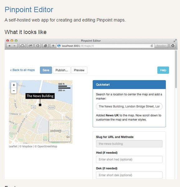 jQuery pinpoint